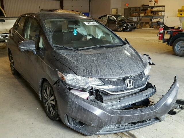 JHMGK5H72GX038305 - 2016 HONDA FIT EX GRAY photo 1