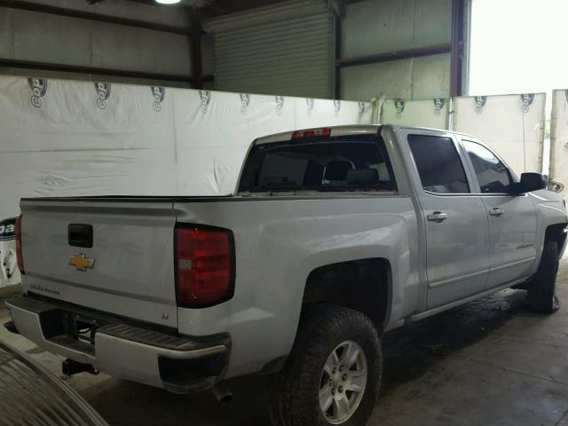 3GCUKREC3HG122491 - 2017 CHEVROLET SILVERADO SILVER photo 4