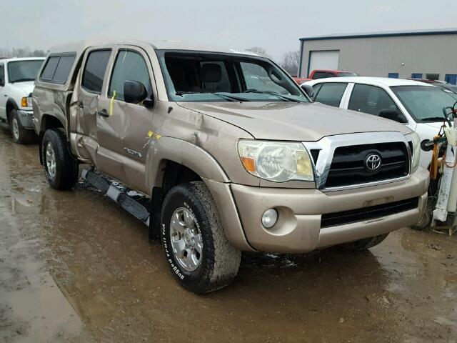 5TELU42N16Z226977 - 2006 TOYOTA TACOMA DOU GOLD photo 1