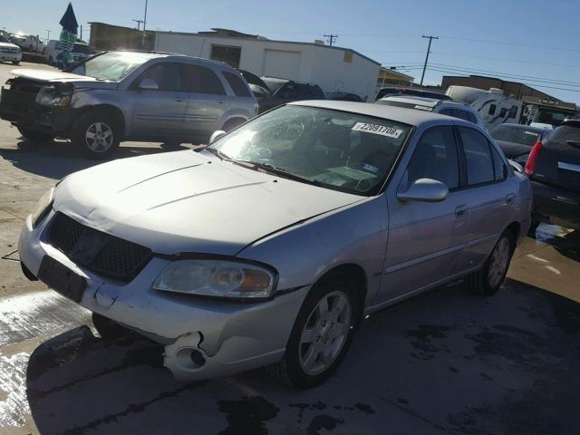 3N1CB51D26L532533 - 2006 NISSAN SENTRA 1.8 SILVER photo 2