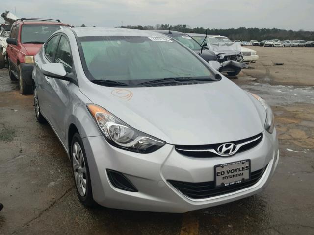 5NPDH4AE6BH061418 - 2011 HYUNDAI ELANTRA GL SILVER photo 1