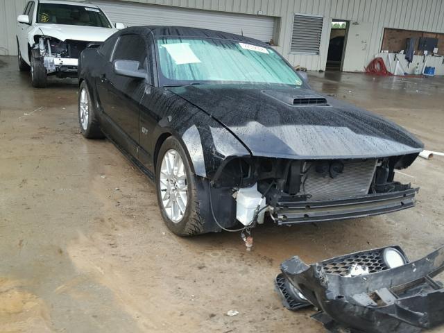 1ZVFT82H475252458 - 2007 FORD MUSTANG GT BLACK photo 1