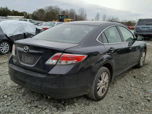 1YVHP82H395M43740 - 2009 MAZDA 6 I BLACK photo 4