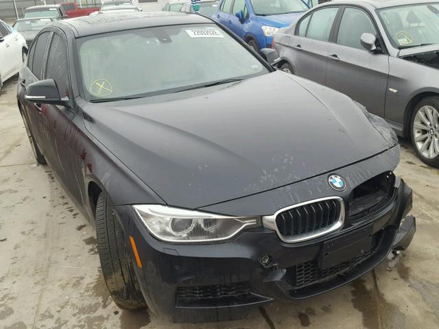 WBA3B9G54ENR92549 - 2014 BMW 335 XI Қара фото 1