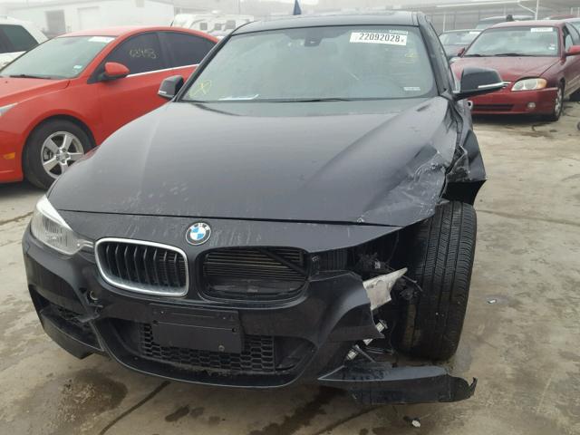 WBA3B9G54ENR92549 - 2014 BMW 335 XI Қара фото 2