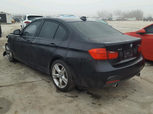 WBA3B9G54ENR92549 - 2014 BMW 335 XI BLACK photo 3