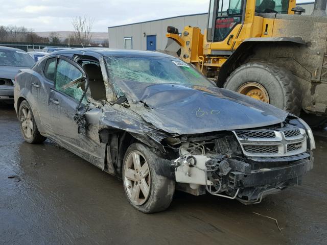 1C3CDZCB4DN687614 - 2013 DODGE AVENGER SX GRAY photo 1