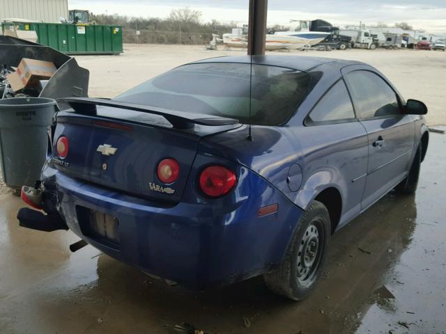 1G1AL15F477152372 - 2007 CHEVROLET COBALT LT BLUE photo 4