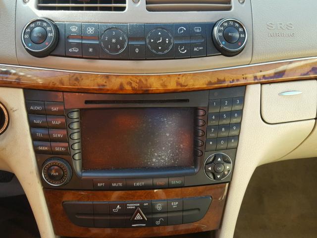 WDBUF65J04A468927 - 2004 MERCEDES-BENZ E 320 TAN photo 9