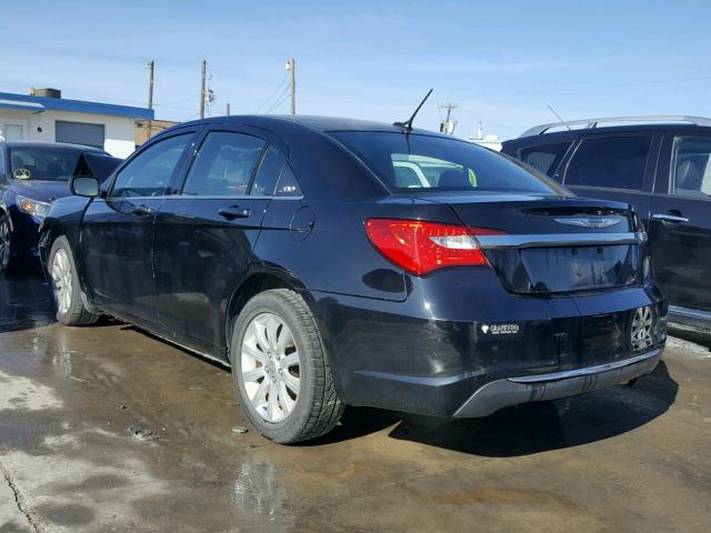 1C3CCBBB1CN299492 - 2012 CHRYSLER 200 TOURIN BLACK photo 3