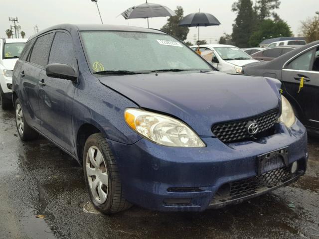 2T1KR32E23C072529 - 2003 TOYOTA MATRIX BLUE photo 1