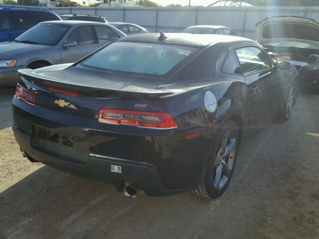 2G1FS1EWXE9199748 - 2014 CHEVROLET CAMARO SS Negro foto 4