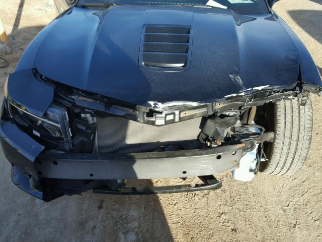 2G1FS1EWXE9199748 - 2014 CHEVROLET CAMARO SS Negro foto 7