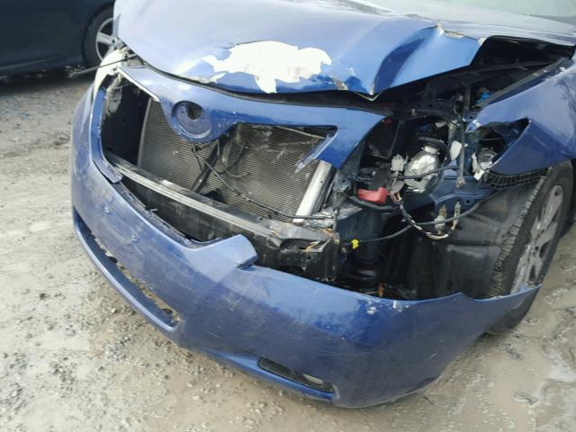 4T1BK46K27U008988 - 2007 TOYOTA CAMRY NEW BLUE photo 9