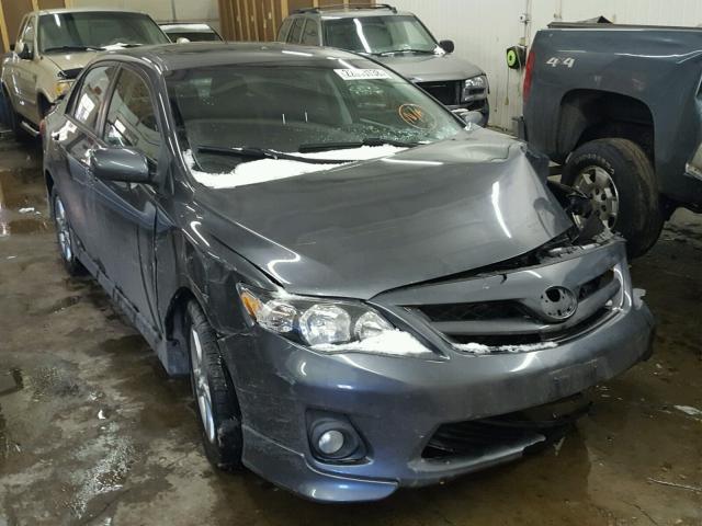 2T1BU4EE6BC732750 - 2011 TOYOTA COROLLA BA CHARCOAL photo 1