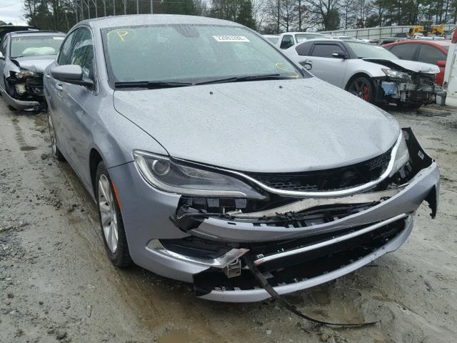 1C3CCCAB8FN607317 - 2015 CHRYSLER 200 LIMITE SILVER photo 1