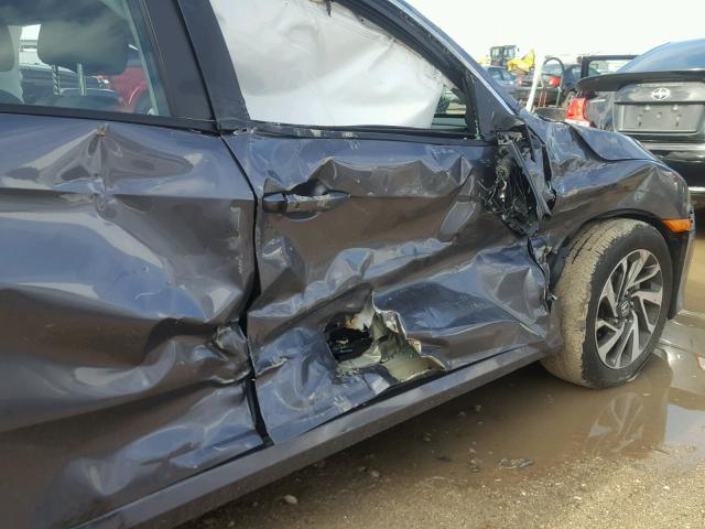 2HGFC2F86GH515909 - 2016 HONDA CIVIC EX გრაფიტი ფოტო 9