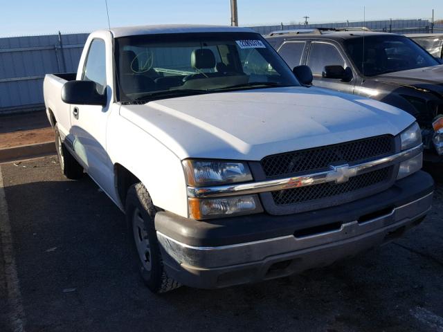 1GCEC14T83Z115341 - 2003 CHEVROLET SILVERADO WHITE photo 1