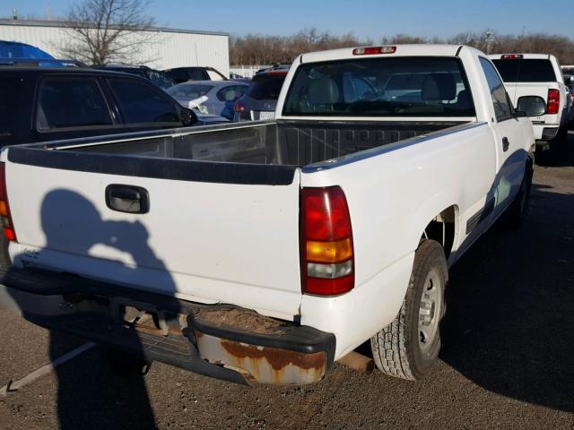 1GCEC14T83Z115341 - 2003 CHEVROLET SILVERADO WHITE photo 4