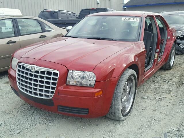 2C3LA43R97H860288 - 2007 CHRYSLER 300 RED photo 2