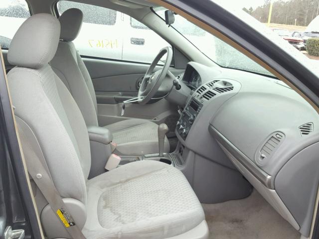 1G1ZS51806F202094 - 2006 CHEVROLET MALIBU LS ნაცრისფერი ფოტო 5