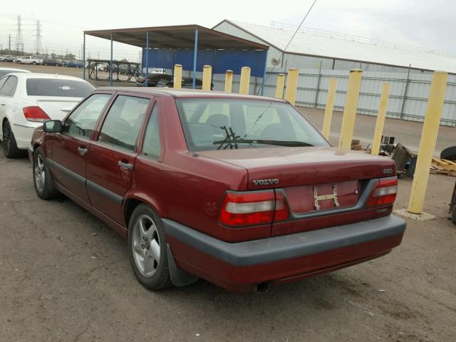 YV1LS5715S1217442 - 1995 VOLVO 850 RED photo 3