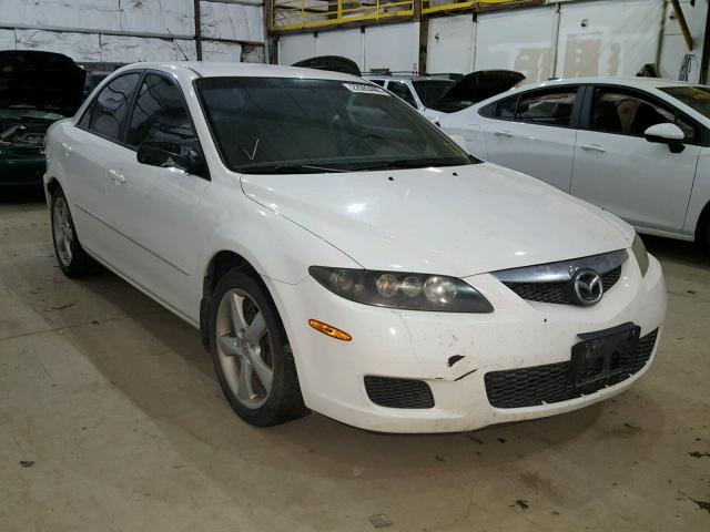 1YVHP80D665M51326 - 2006 MAZDA 6 S WHITE photo 1