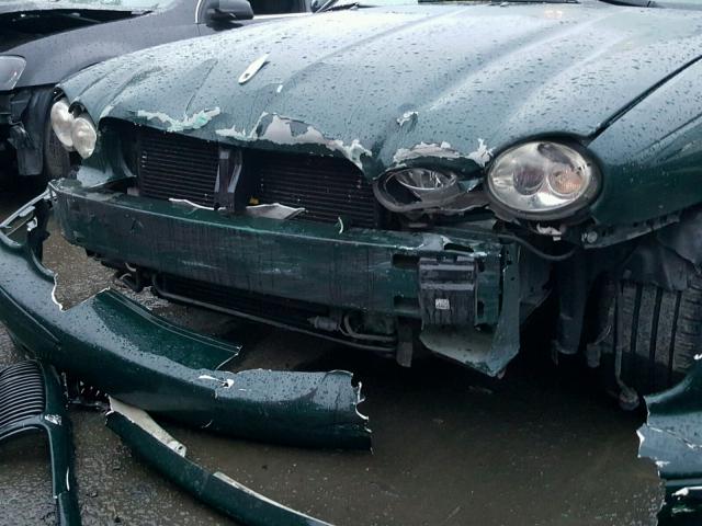 SAJEA53C82WC12672 - 2002 JAGUAR X-TYPE SPO GREEN photo 9