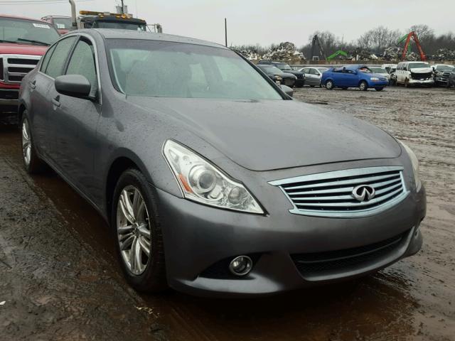 JN1CV6APXBM508679 - 2011 INFINITI G37 BASE GRAY photo 1