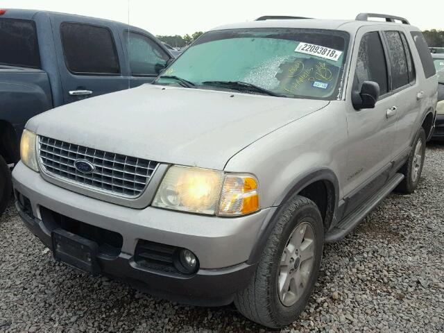 1FMZU63K24ZA77669 - 2004 FORD EXPLORER X BEIGE photo 2