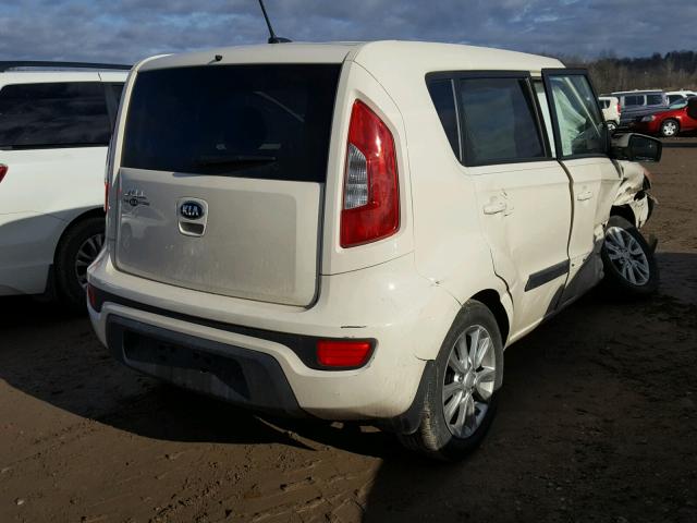 KNDJT2A61D7764169 - 2013 KIA SOUL + WHITE photo 4