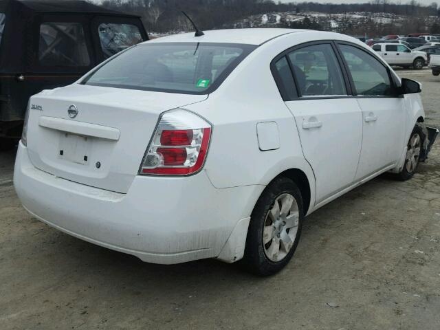 3N1AB61E79L610881 - 2009 NISSAN SENTRA 2.0 WHITE photo 4