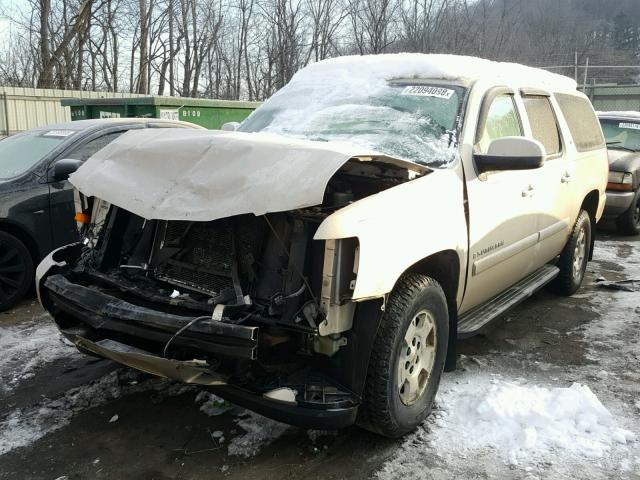 1GNFK16397J199752 - 2007 CHEVROLET SUBURBAN K TAN photo 2