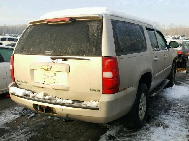 1GNFK16397J199752 - 2007 CHEVROLET SUBURBAN K TAN photo 4