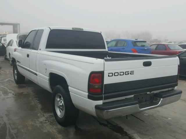 3B7HC13Y4YM222387 - 2000 DODGE RAM 1500 WHITE photo 3