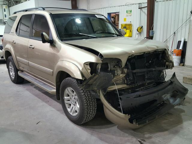 5TDZT38A46S265684 - 2006 TOYOTA SEQUOIA LI BEIGE photo 1