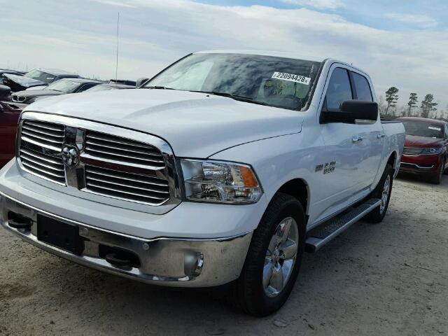 1C6RR7LT4GS411581 - 2016 RAM 1500 SLT WHITE photo 2