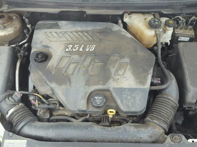 1G8ZS57N88F133835 - 2008 SATURN AURA XE TAN photo 7