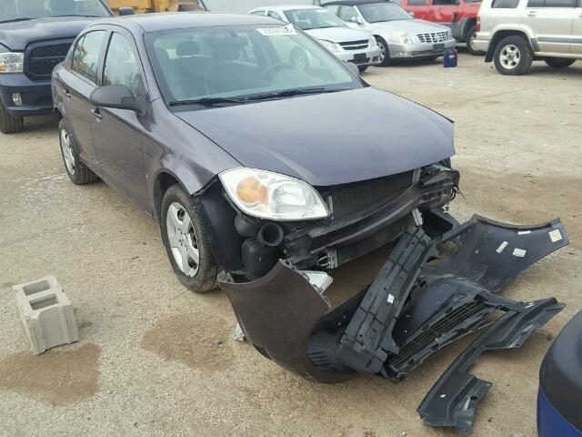 1G1AK55F367638793 - 2006 CHEVROLET COBALT LS GRAY photo 1