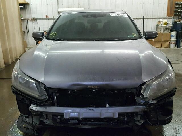 1HGCR2F80EA069902 - 2014 HONDA ACCORD EXL GRAY photo 9