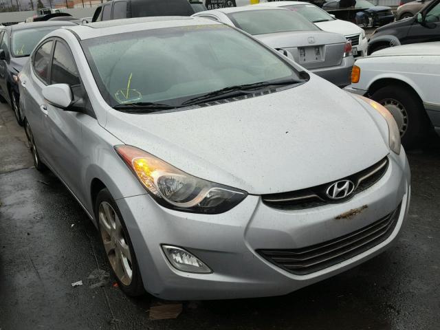 KMHDH4AE5CU188261 - 2012 HYUNDAI ELANTRA GL SILVER photo 1