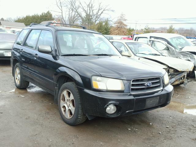 JF1SG65683H714927 - 2003 SUBARU FORESTER 2 BLACK photo 1