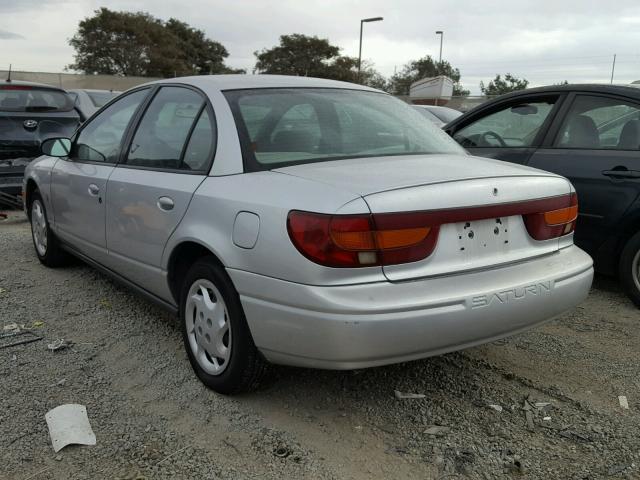 1G8ZK52762Z284994 - 2002 SATURN SL2 SILVER photo 3