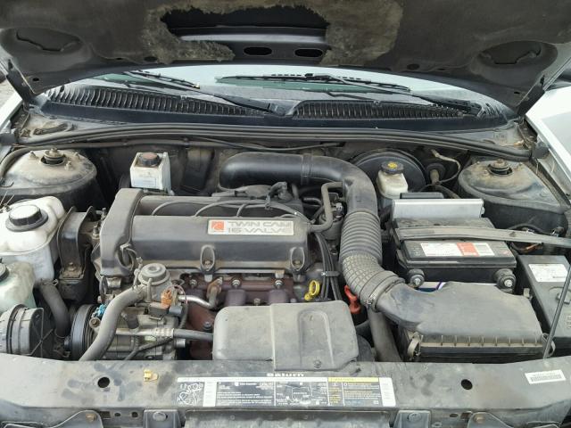 1G8ZK52762Z284994 - 2002 SATURN SL2 SILVER photo 7