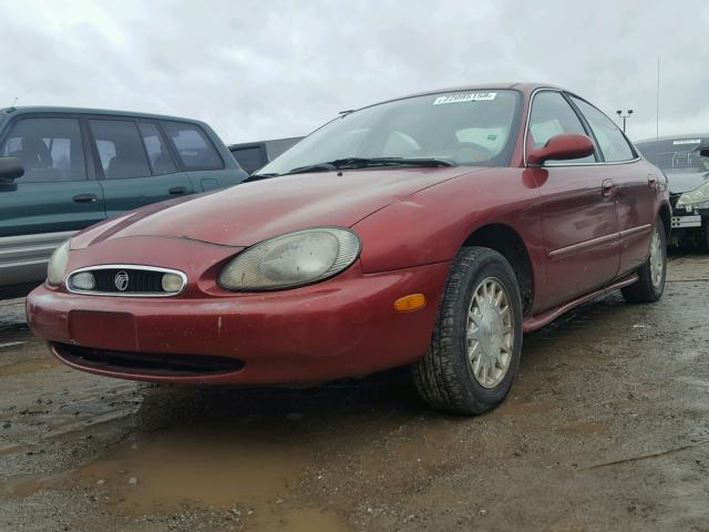 1MEFM50U0XA629081 - 1999 MERCURY SABLE GS RED photo 2