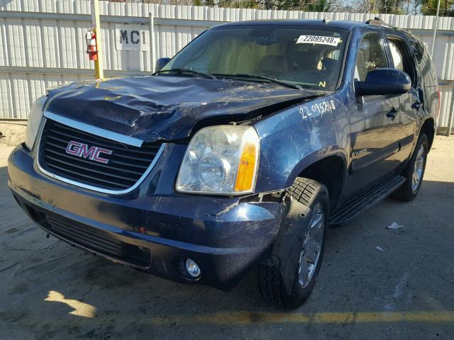 1GKFC13047R273522 - 2007 GMC YUKON BLUE photo 2