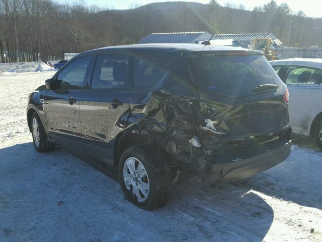 1FMCU0F74DUD46620 - 2013 FORD ESCAPE S BLACK photo 3