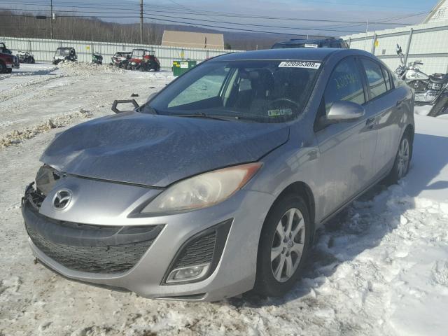 JM1BL1VGXB1446679 - 2011 MAZDA 3 I GRAY photo 2