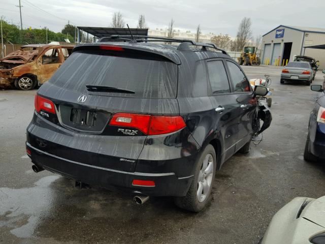 5J8TB18518A016163 - 2008 ACURA RDX TECHNO BLACK photo 4