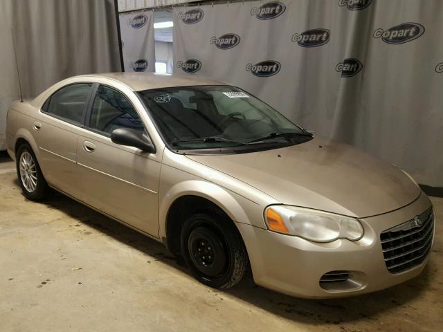 1C3EL46X35N622597 - 2005 CHRYSLER SEBRING TAN photo 1